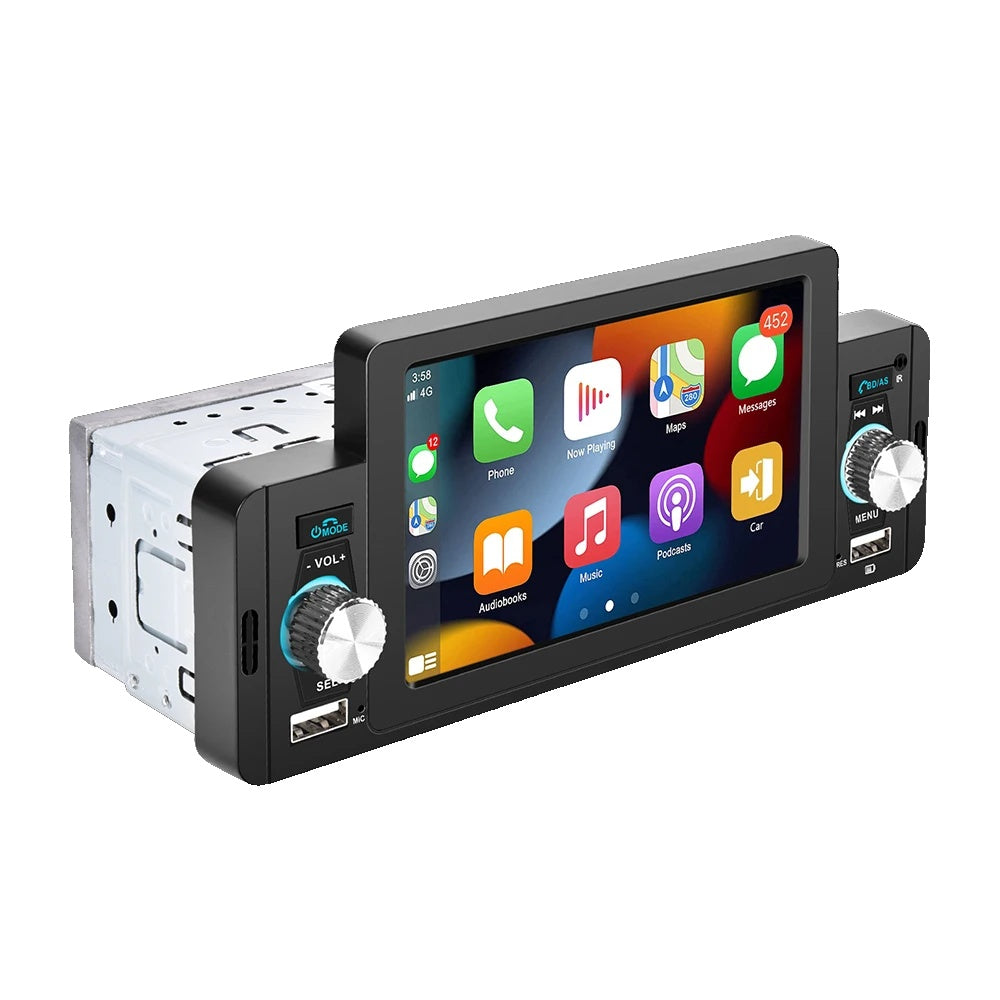 Bil Stereo Radio, Carplay Kompatibilitet, Bluetooth Forbindelse, Carplay