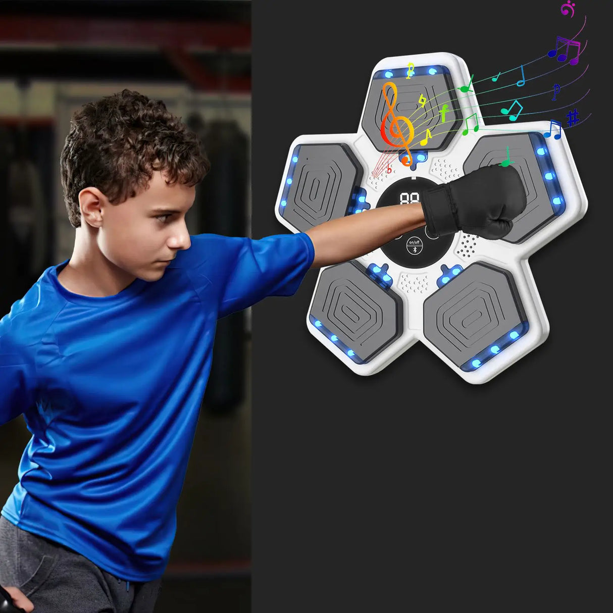 Boksetræner, Elektronisk Respons System, Bluetooth Højttaler