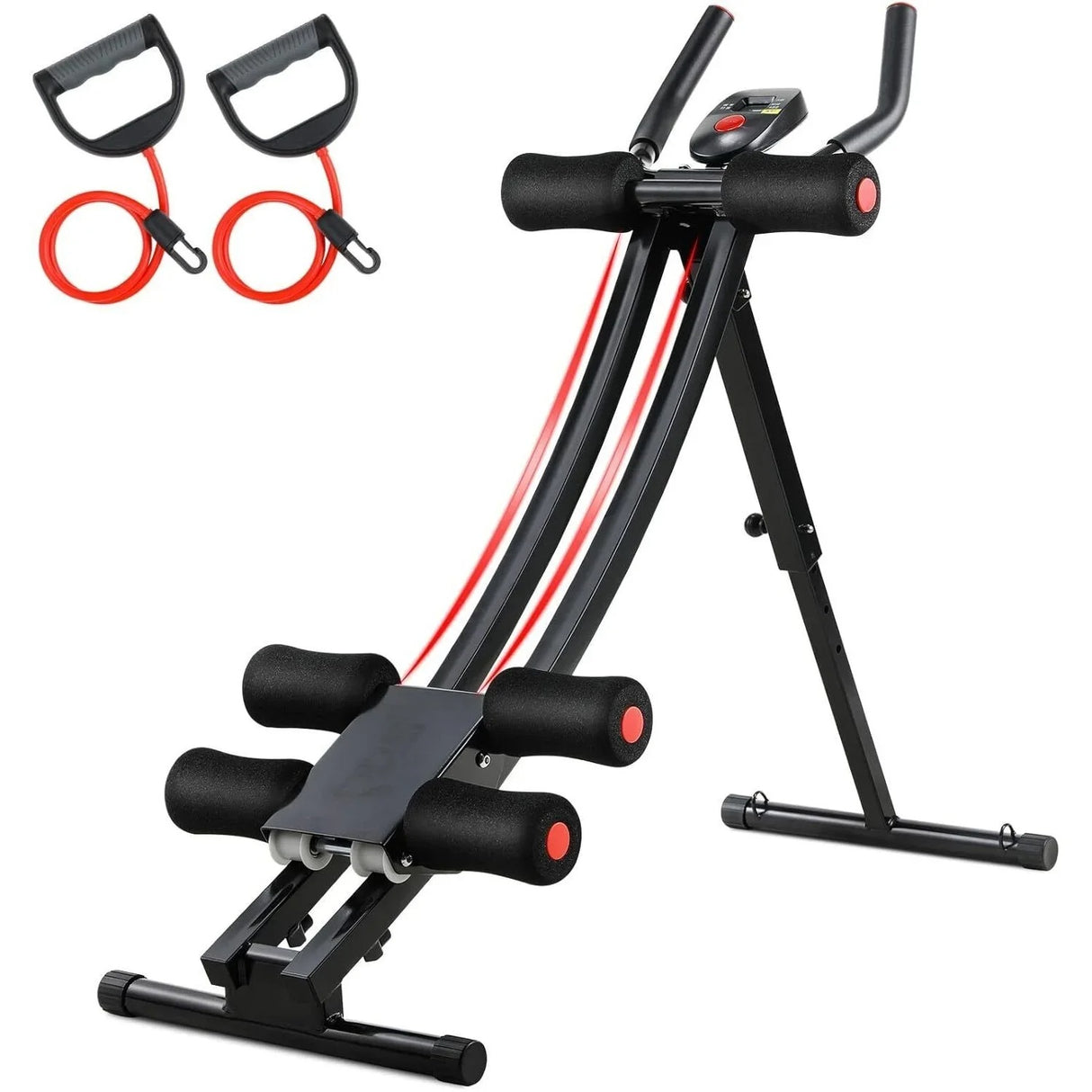 Mavebænketræner, Hjemmegymnastik, Foldbart Træningsudstyr