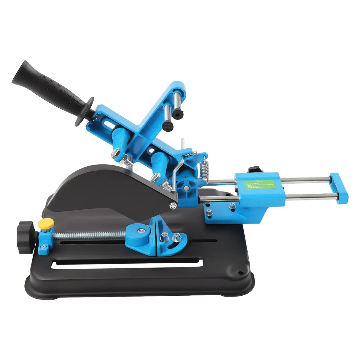 Vinkelsliberstativ, Justerbar Skærevinkel, Holdbar Konstruktion i Støbejern,Blå