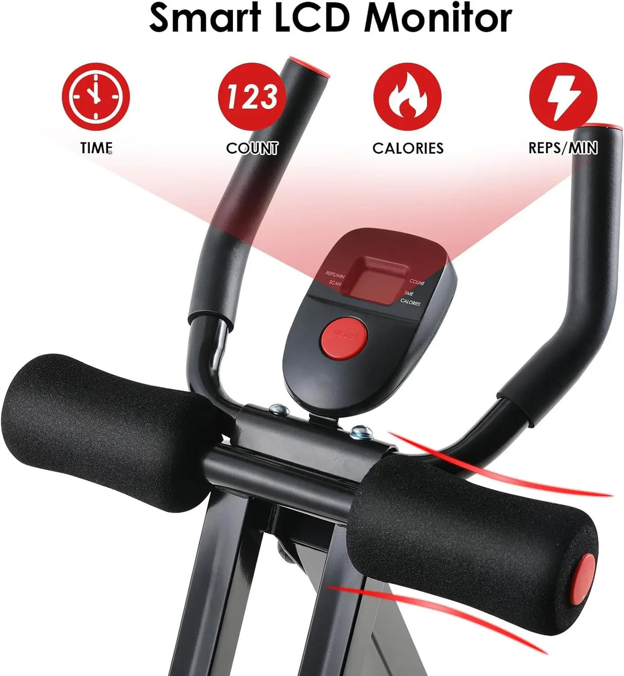 Mavebænketræner, Hjemmegymnastik, Foldbart Træningsudstyr