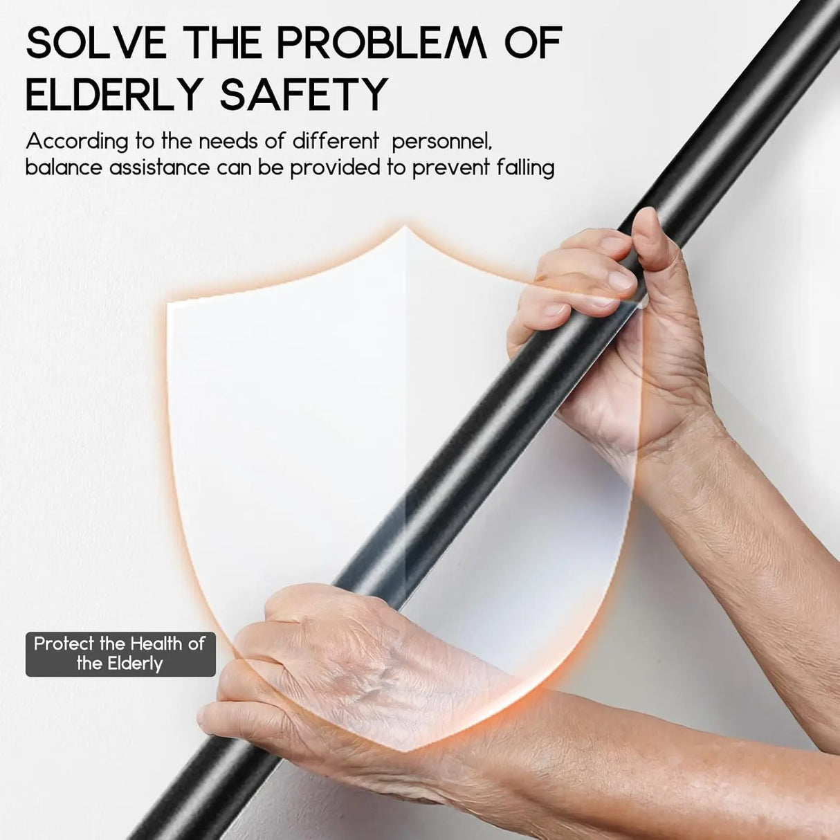 Trappegelændere, holdbar støbejernskonstruktion, skridsikker design, alsidig til indendørs og udendørs brug.