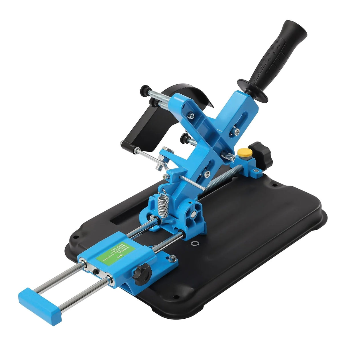 Vinkelsliberstativ, Justerbar Skærevinkel, Holdbar Konstruktion i Støbejern,Blå