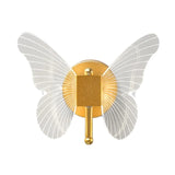 Væglampe, LED-belysning, Butterfly Design, 1 stykke 20 cm, Naturligt lys