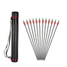Pile af pile, 31 tommer kulfiberpil, recurve/compound bue