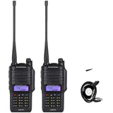 Walkie Talkie, Vandtæt, Lang Rækkevidde, mere10w 8800mah, EURO