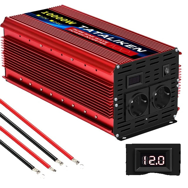 Inverter, Ren Sinus Bølge, Høj Effekt, 12V 50HZ, 220-240V