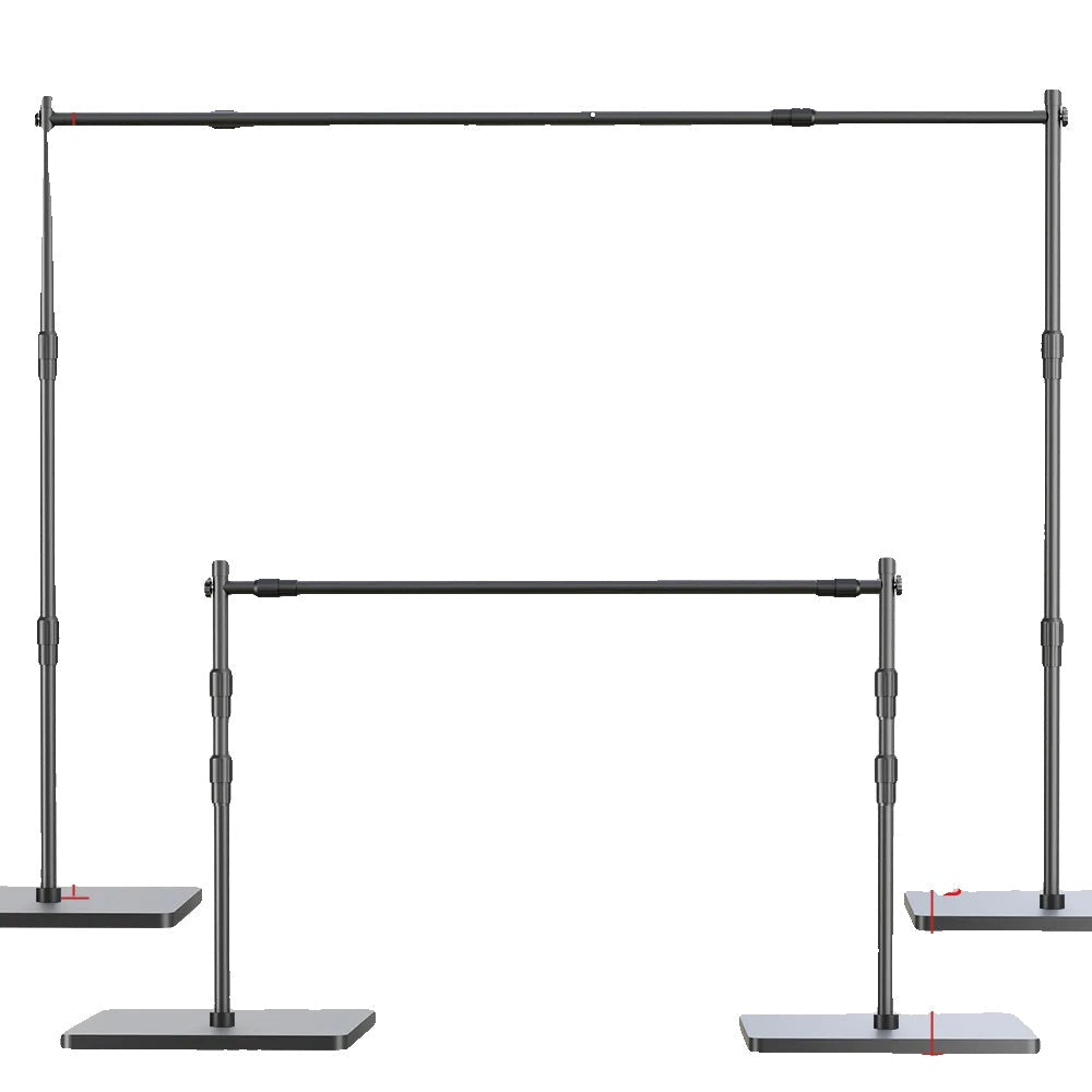 Baggrundstativ, Heavy Duty, Fotostøtte, 24X3M