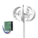 Vertikale vindmøller, 3000W effektudgang, dagligt 6kwh solcellesystem, 48V, Med gratis controller, 3000W