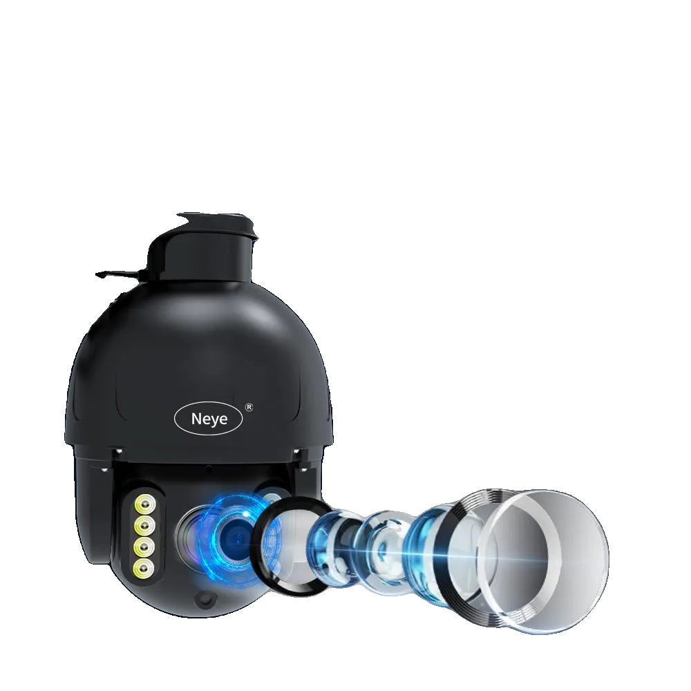 WiFi PTZ Kamera, 30X Zoom, Automatisk Sporing,8MP 4K, EU-stik