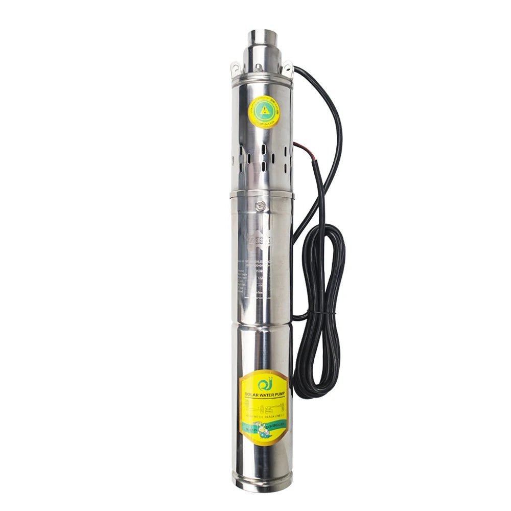 Solcelle Submersible Pumpe, 370W Effekt, 2T/H Flow Rate, DC 24V, 370W
