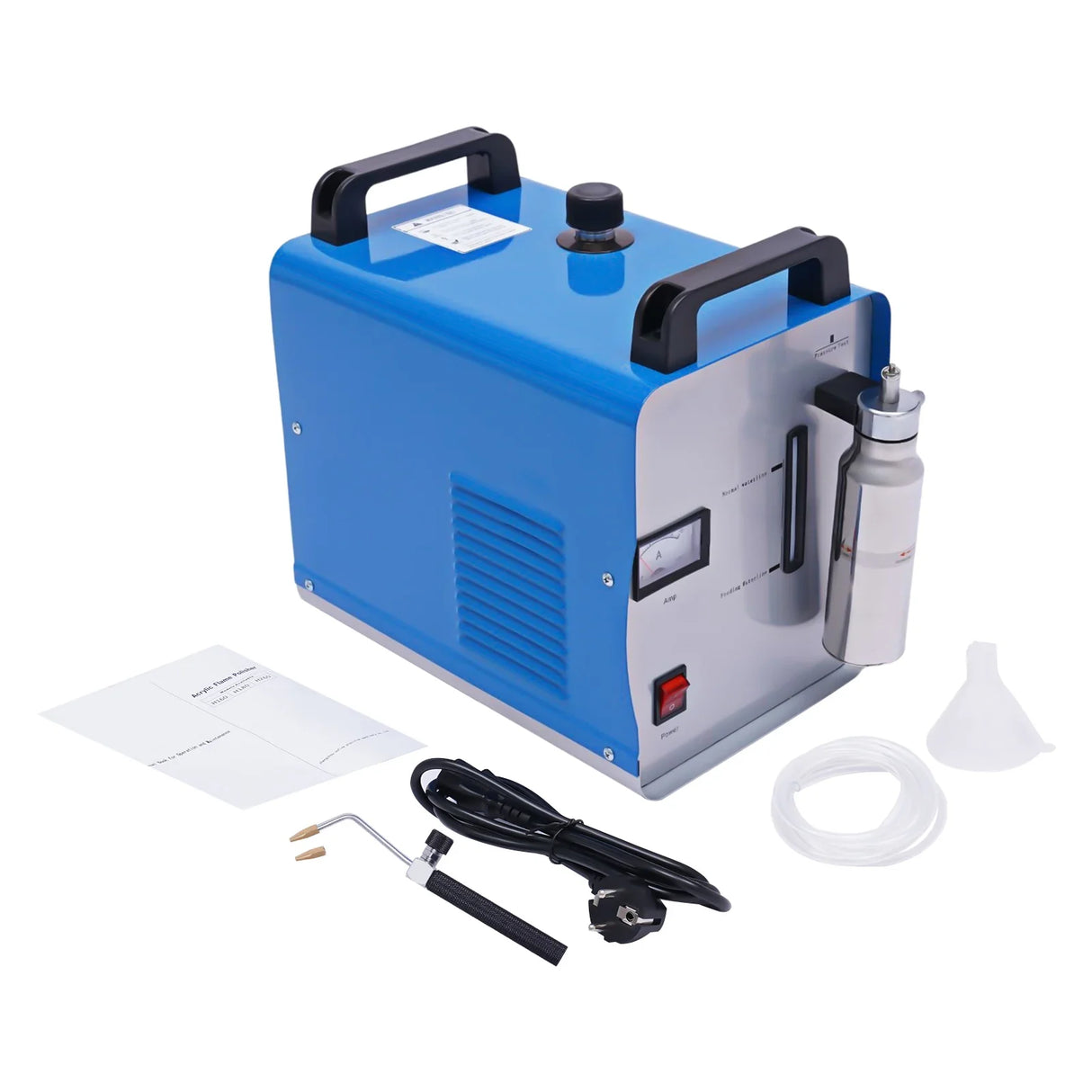 Oxygen-Hydrogen Generator, Flamme Polering, Vand Svejsning, Blå
