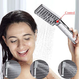 Brusepanel, Vandfaldsdesign, Massagesystem, Sort