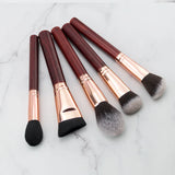 Makeup Børster Sæt, Naturligt Gedehår, Øjne Blending, RB25uden logo