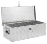 Aluminium Pickup Truck Værktøjskasse, Rummelig 39"x13"x10" Design, Sikker T-Lås System, Holdbar Konstruktion