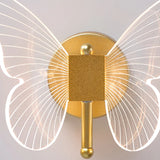 Væglampe, LED-belysning, Butterfly Design, 1 stykke 20 cm, Naturligt lys