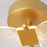 Væglampe, LED-belysning, Butterfly Design, 1 stykke 20 cm, Naturligt lys