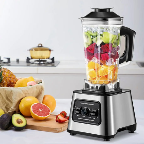 Blender Mixer, 6000W Strøm, 2,5L Beholder, EU