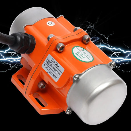 40W 220V Vibrationsmotor, 3000 RPM, Justerbar Kraft 50kg