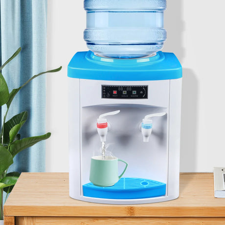 Bærbar elektrisk vanddispenser, varmt vand 90℃, koldt vand 8℃, kompakt design