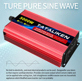 Inverter, Ren Sinus Bølge, Høj Effekt, 12V 50HZ, 220-240V
