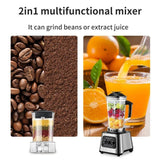 Blender Mixer, 6000W Strøm, 2,5L Beholder, EU