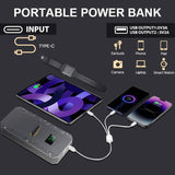 Bil Jump Starter, 1500A Strøm, Multi-funktion Booster, 1500A 18000mAh
