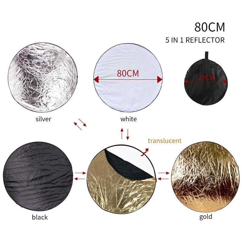 Fotoudstyr, Softbox-belysning, Stativstander, Foto Studio Kit