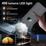 Bil Jump Starter, 1500A Strøm, Multi-funktion Booster, 1500A 18000mAh