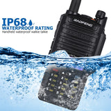 Walkie Talkie, Vandtæt, Lang Rækkevidde, mere10w 8800mah, EURO