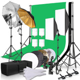 Fotoudstyr, Softbox-belysning, Stativstander, Foto Studio Kit